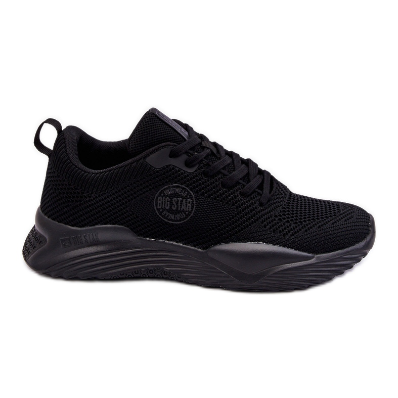 Sneakers da uomo Memory Foam Big Star LL174248 Nere nero