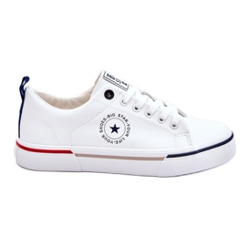 Sneakers in Pelle da Uomo Big Star LL174209 Bianche bianco
