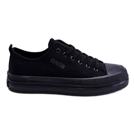 Sneakers basse con lacci Big Star LL274967 Nere nero