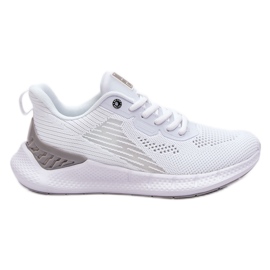 Scarpe Sportive Leggere Da Donna Sistema Memory Foam Big Star LL274297 Bianche bianca