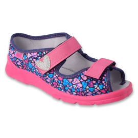 Scarpe per bambini Befado 969Y165 rosa