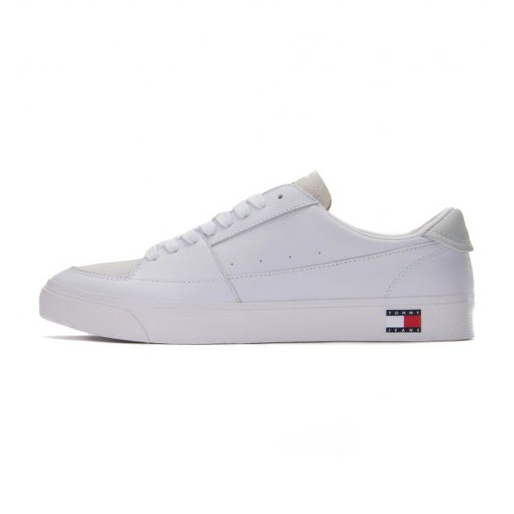 Scarpe Tommy Hilfiger Vulcanized Ess M EM0EM01106 Ybr bianca