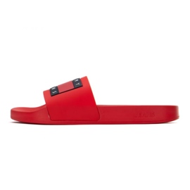 Infradito Tommy Hilfiger Pool Slide Ess EM0EM01191 Xnl rosso