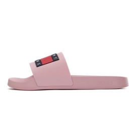 Ciabatte Tommy Hilfiger Flag Pool Sld Ess W EN0EN02115 TH2 rosa
