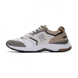 Scarpe Tommy Hilfiger Modern Prep Sneaker Mix M FM0FM044498 Aeg bianca