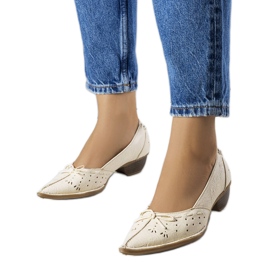 BM Ballerine traforate beige di Glazko