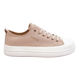 Sneakers basse con lacci Big Star LL274969 Beige