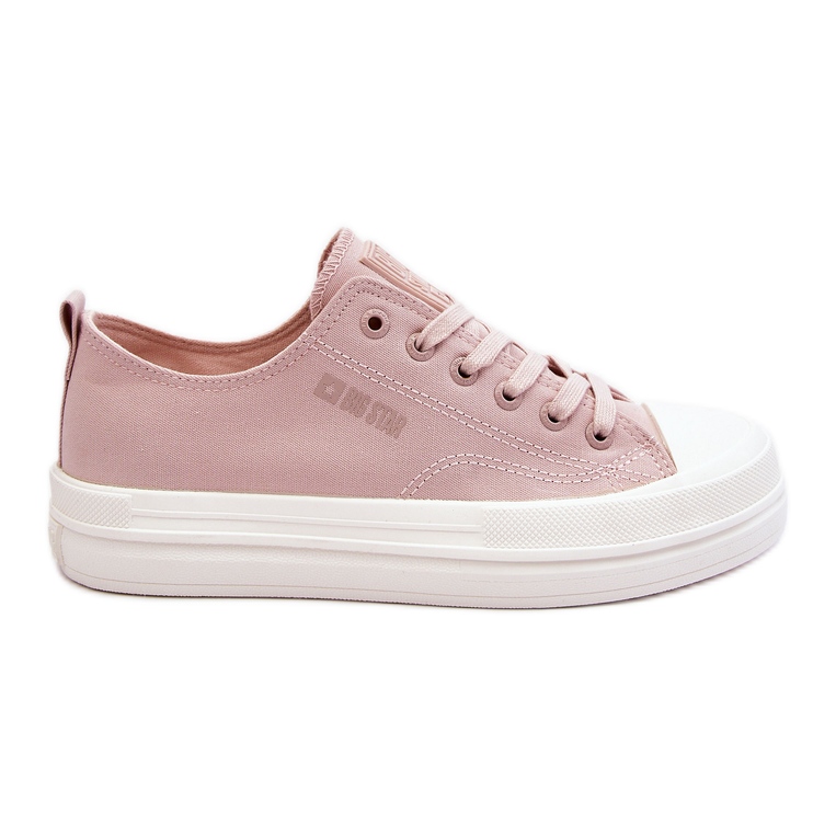 Big Star LL274970 Sneakers stringate basse color carne rosa