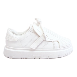 PG1 Scarpe sportive alla moda da donna White Genesis bianco