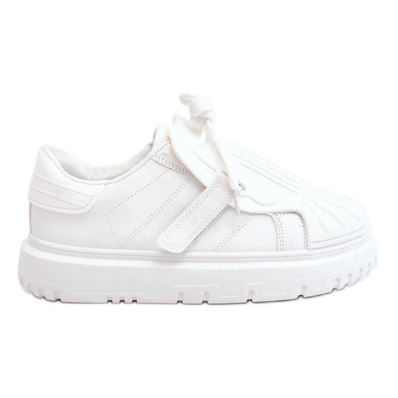 PG1 Scarpe sportive alla moda da donna White Genesis bianca