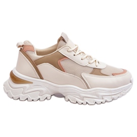 PG1 Scarpe Sportive Comode Da Donna Beige Alen