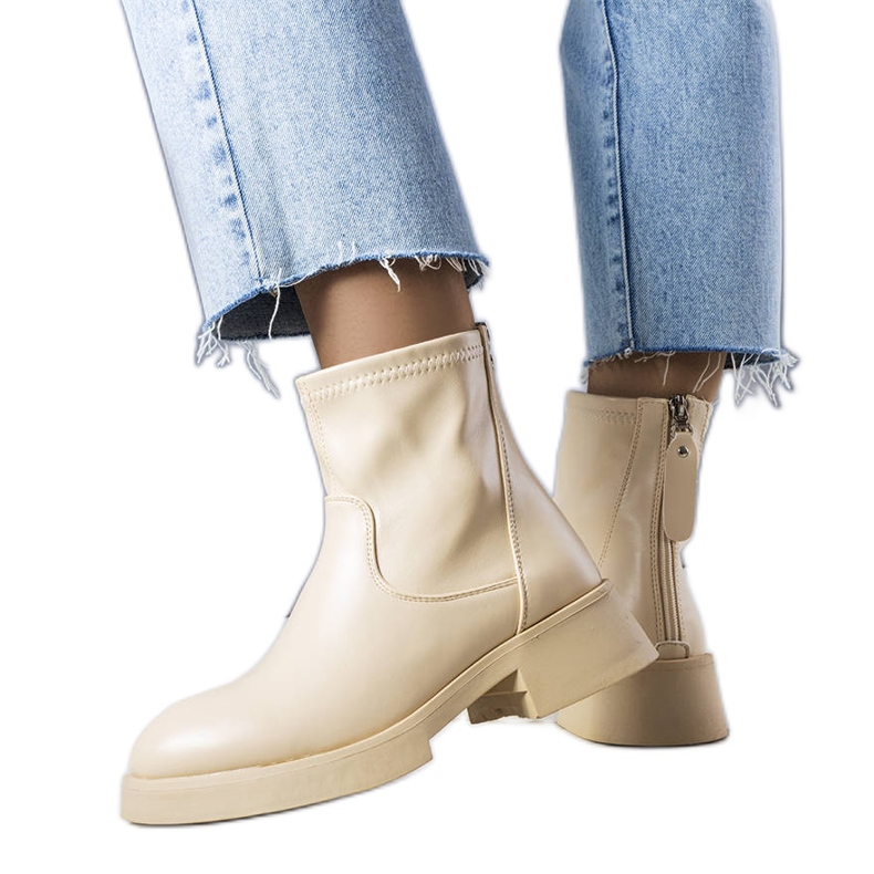 Stivali Victoire classici beige