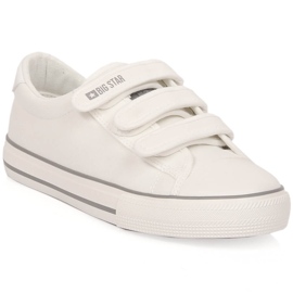 Sneakers con velcro Big Star bianche LL274A203 bianca