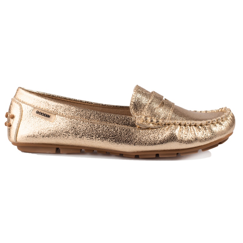Goodin Comodi mocassini dorati da donna Shelovet d'oro