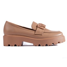 Scarpe da donna Vinceza realizzate in ecopelle beige