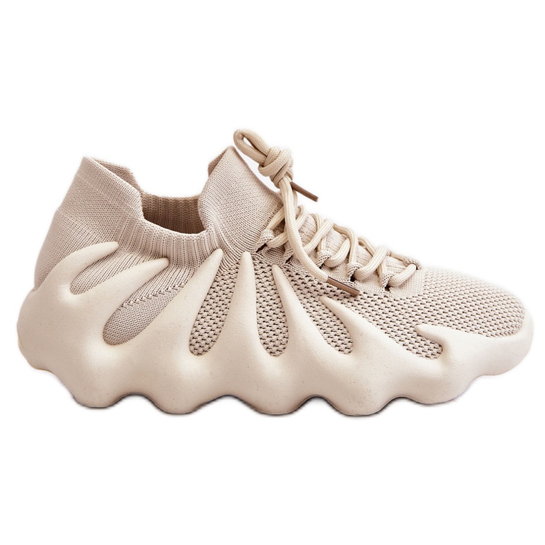 PG1 Sneakers Senza Lacci da Donna Beige Myles