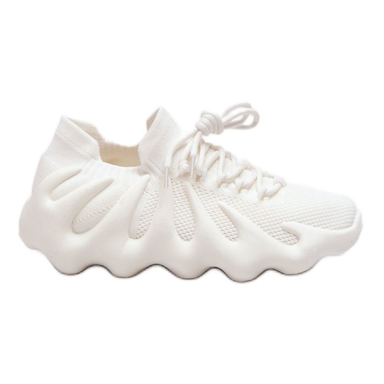 PG1 Sneakers Senza Lacci da Donna Bianche Myles bianca