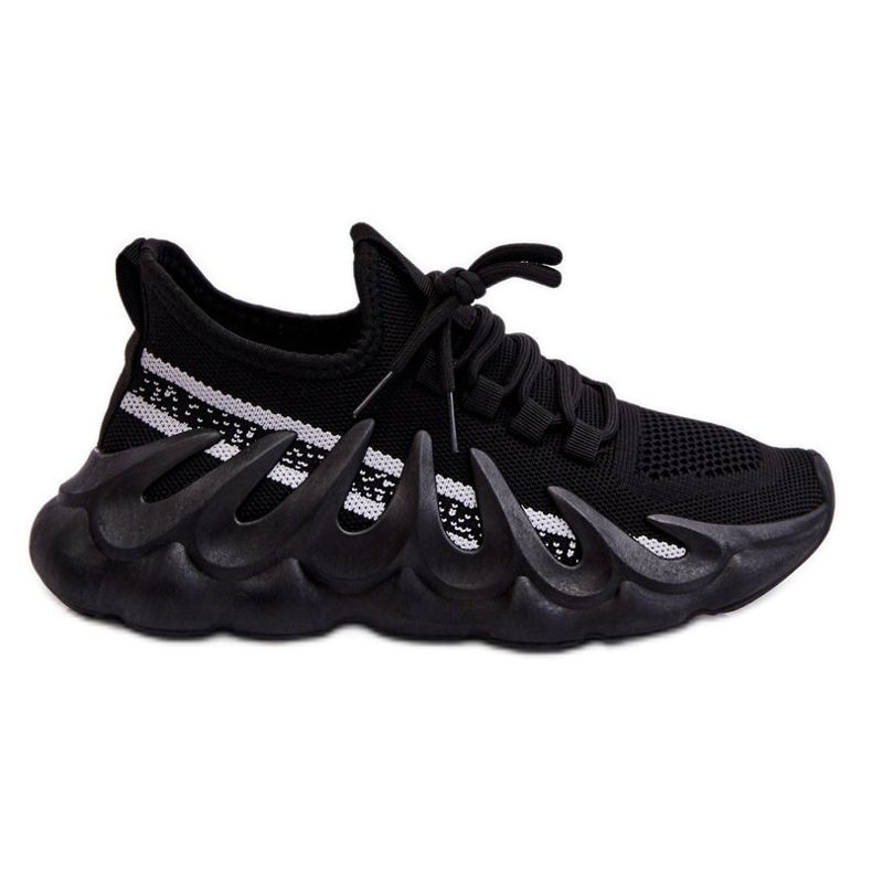 PG1 Sneakers Calzino Alla Moda Da Donna Nere Daxo nero