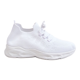 PG1 Scarpe Sportive Slip-on Donna Bianco Ellison