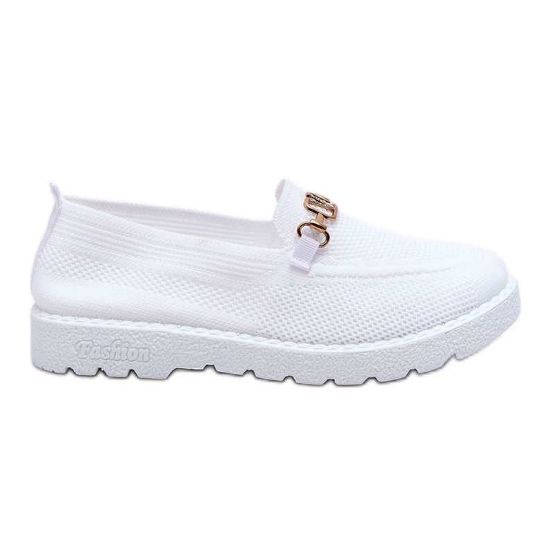 Alena Slip-On Sneakers Donna Con Abbellimento Bianco bianca