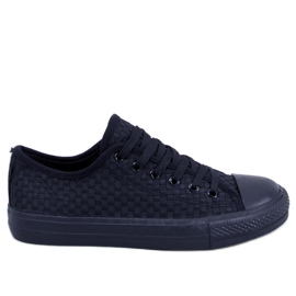Sneakers Sears colore nero tinta unita