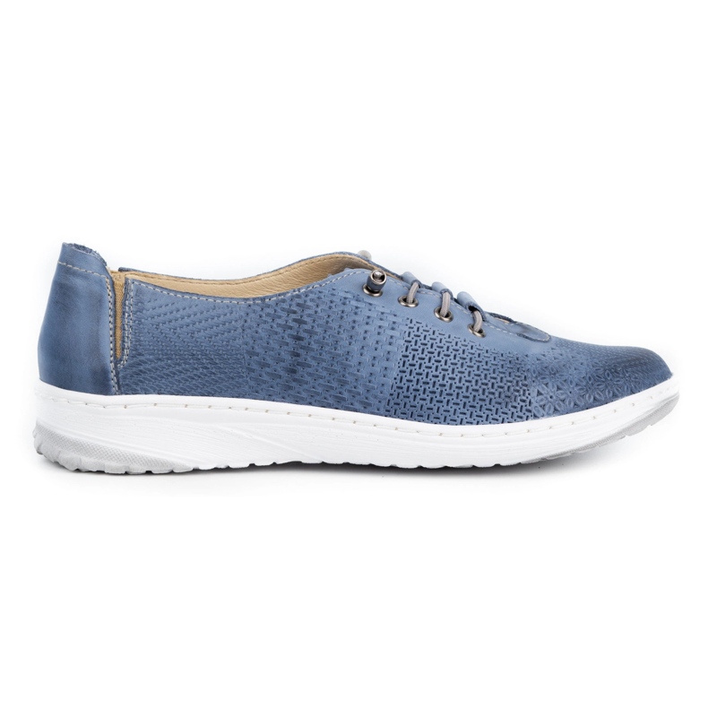 WASAK Scarpe da donna sneakers in pelle 0625W blu