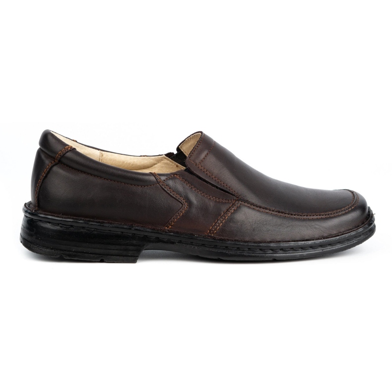 WASAK Slip-on da uomo in pelle 0114W marrone