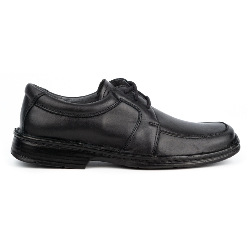 WASAK Scarpa casual da uomo in pelle 0078W nera nero