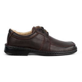WASAK Scarpa casual da uomo in pelle 0078W marrone
