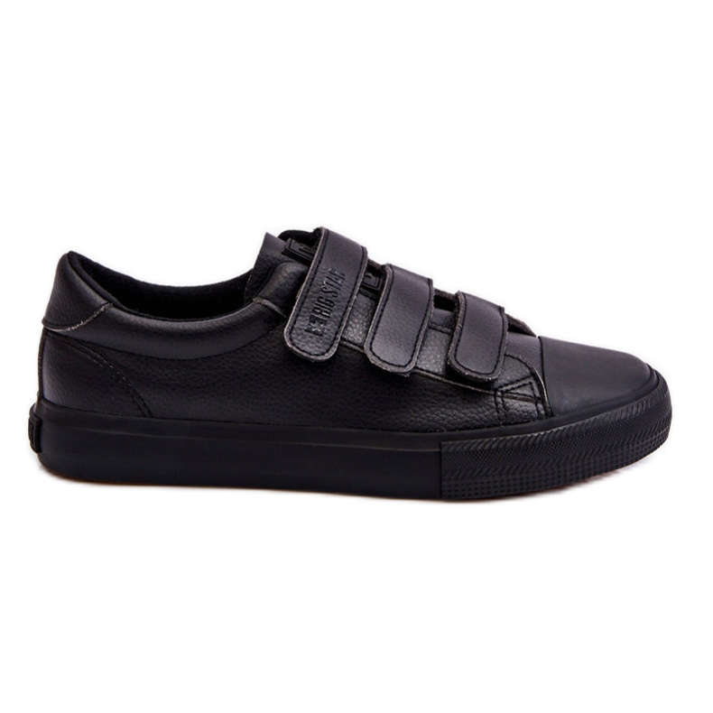 Scarpe da ginnastica classiche con velcro Big Star LL274A206 nere nero