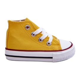 Sneakers alte da bambino Filemon gialle giallo