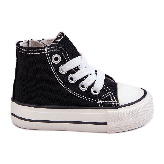 FR1 Sneakers alte da bambino Filemon nere nero