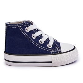 Sneakers alte da bambino Filemon blu navy