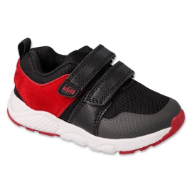 Scarpe per bambini Befado 516P252 nero rosso