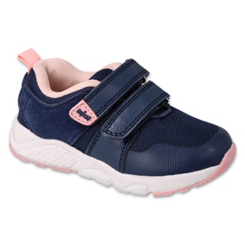 Scarpe per bambini Befado 516P250 blu navy rosa