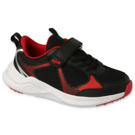 Scarpe per bambini Befado 516Y178 nero rosso