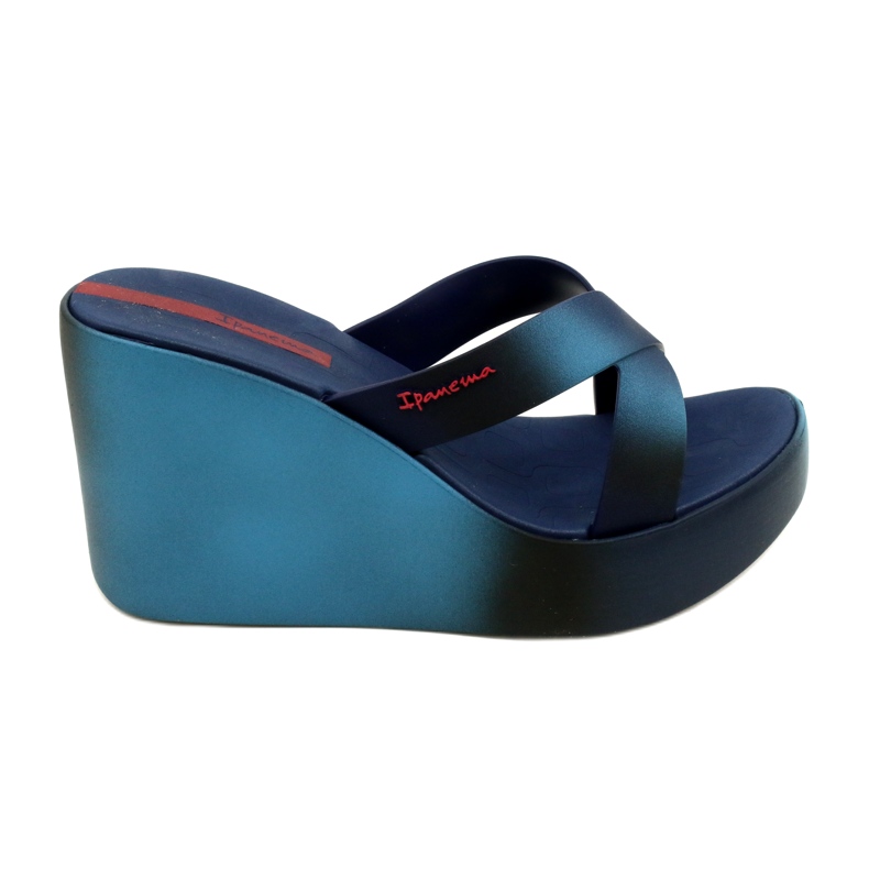 Ciabatte con zeppa Ipanema 83423 Colore Fem AI974 Blu/Blu blu navy