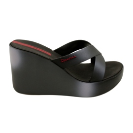 Ciabatte con zeppa Ipanema 83423 Colore Fem AI975 Nero/Grigio