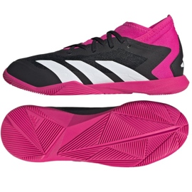 Scarpe da calcio Adidas Predator Accuracy.3 In Jr GW7076 multicolore nero