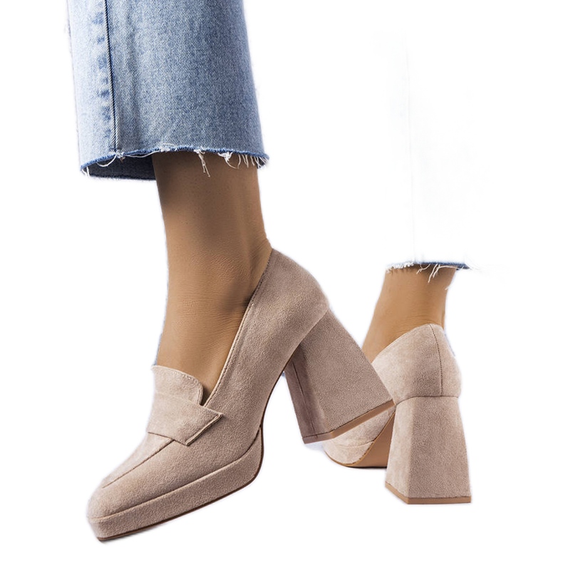 Vinceza Beige tacchi alti da Vincez