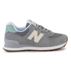 Scarpe New Balance WL574RB grigio