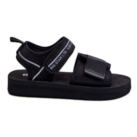 Sandali Velcro Donna Big Star LL274784 Neri nero