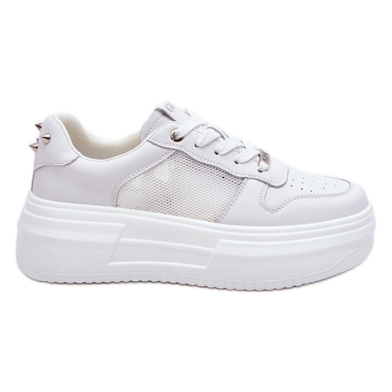 Scarpe sportive classiche da donna GOE LL2N4060 bianche bianca