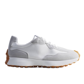 Sneakers da uomo di colore grigio Dorolis bianca