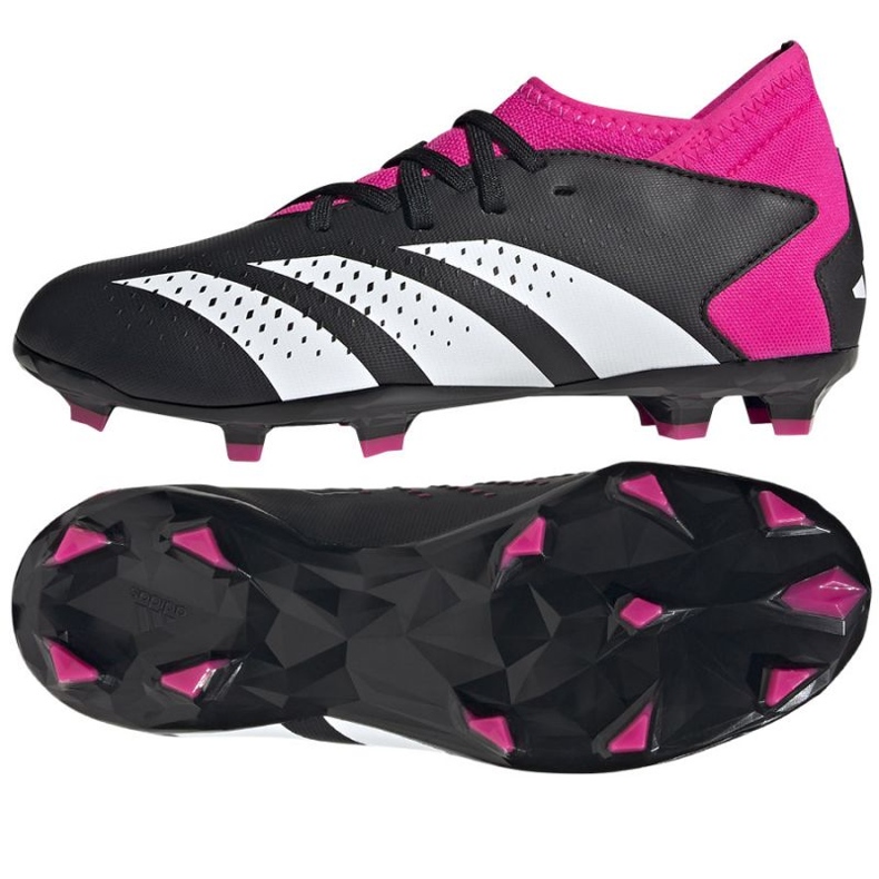 Scarpe da calcio Adidas Predator Accuracy.3 Fg Jr GW4609 nero nero