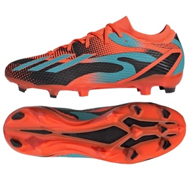 Scarpe da calcio Adidas X Speedportal Messi.3 Fg M GZ5146 arancia arance e rossi
