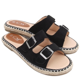 BM Espadrillas Maina nere nero