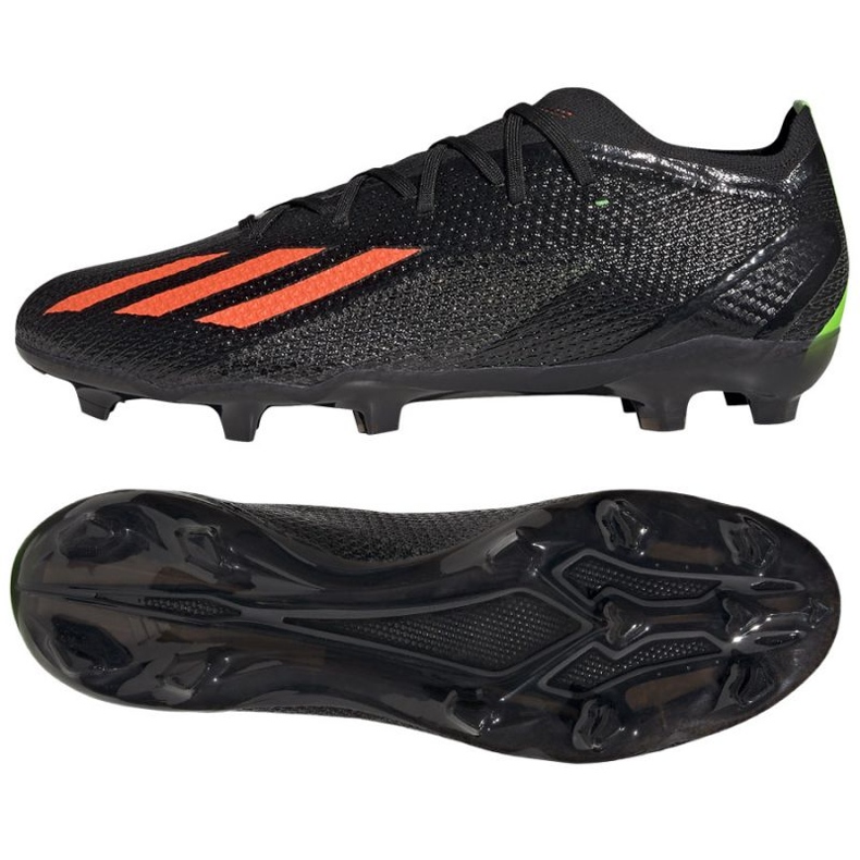 Scarpe da calcio Adidas X Speedportal.2 Fg M ID4920 nero nero