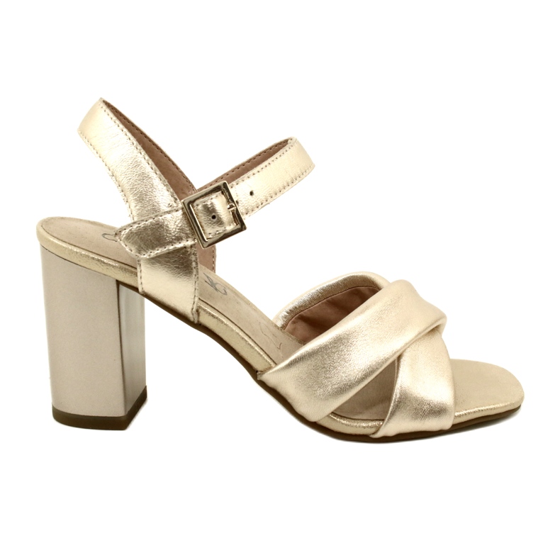 Sandali da donna Caprice 9-28302-20 969 oro metallizzato d'oro