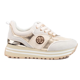 W. Potocki Sneakers oro da donna Potocki d'oro